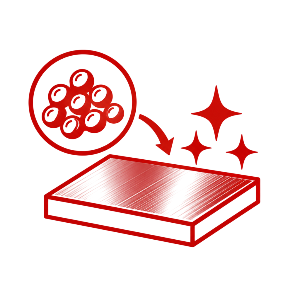 Superior Surface Finish of cut wire shots