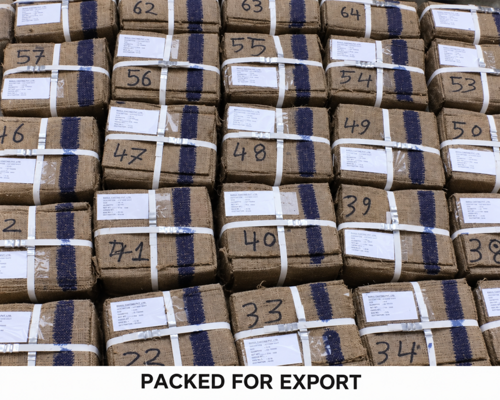 export packed bakul casting