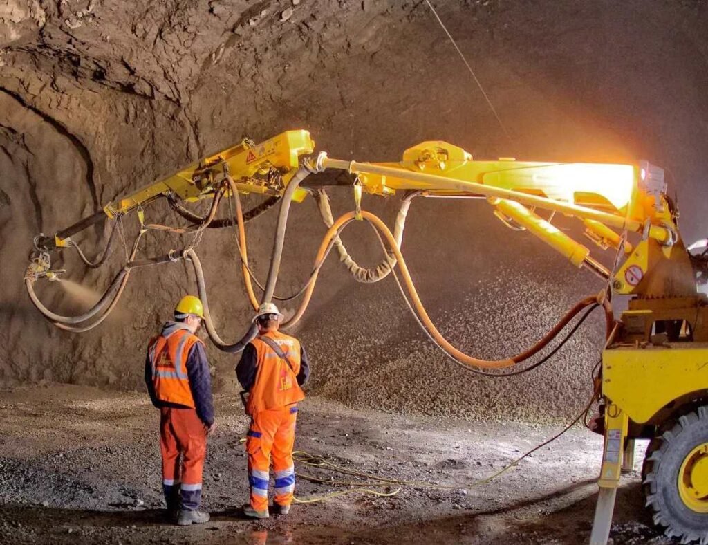 Steel Fiber Use In Shotcrete Underground